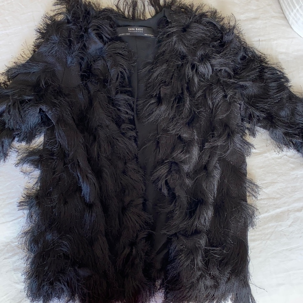 Zara Feathery Jacket